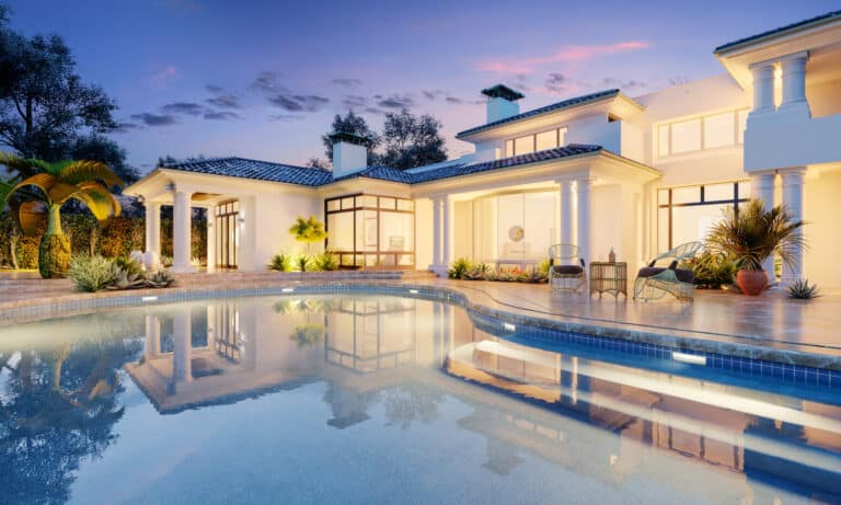 Expensive private home